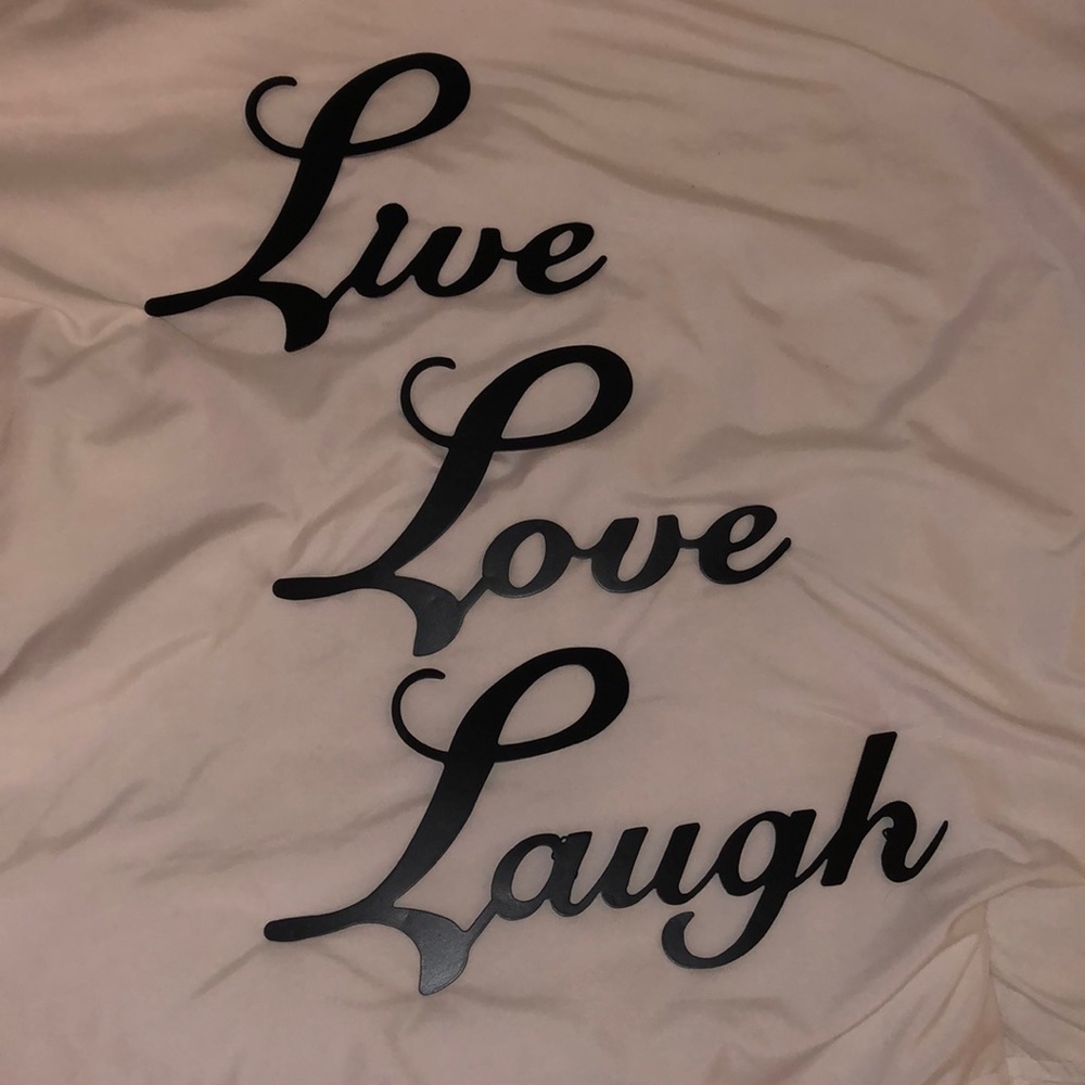Live, Love, Laugh Wall Decor